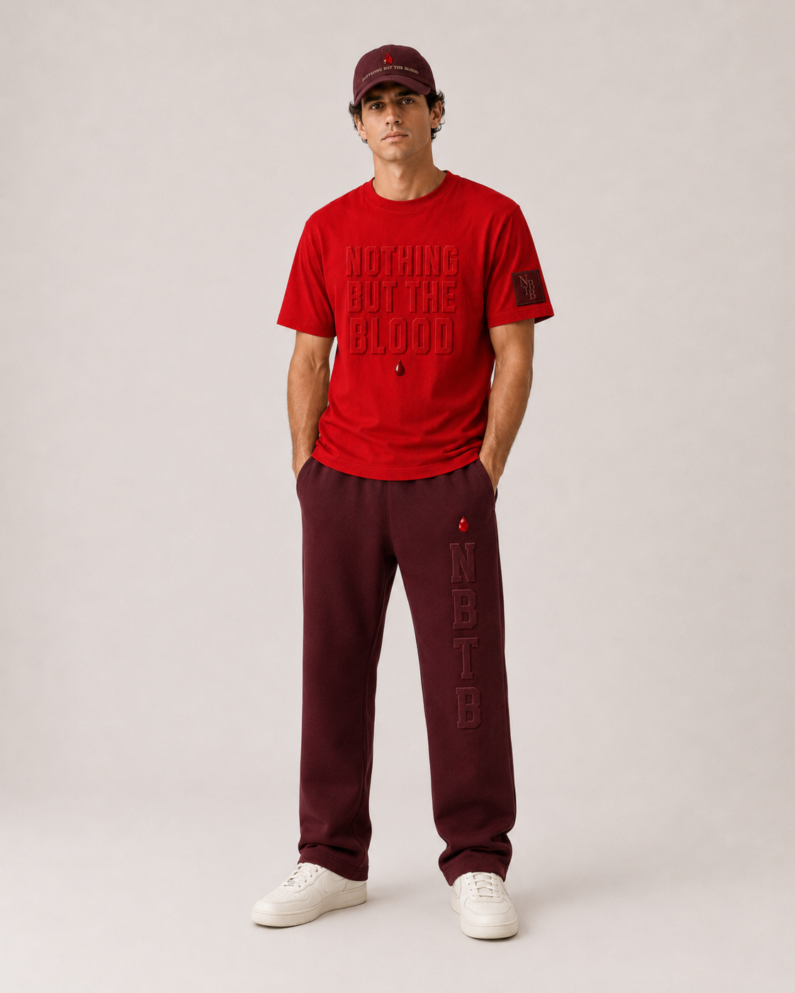 NBTB Sweatpants - Wine