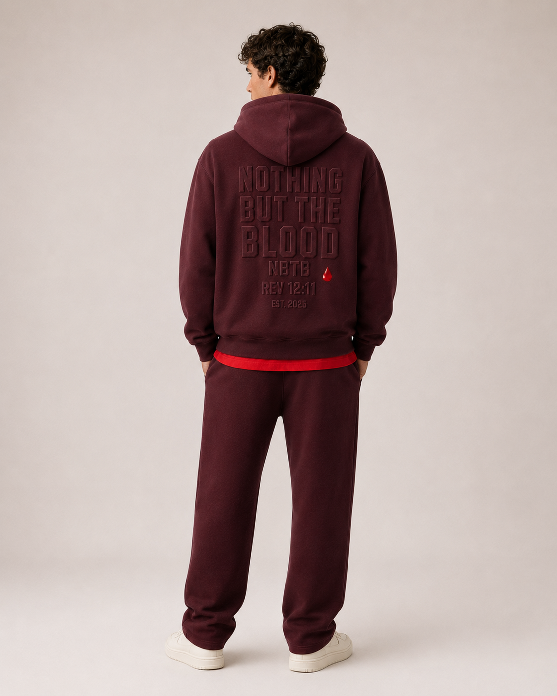 NBTB Sweatpants - Wine