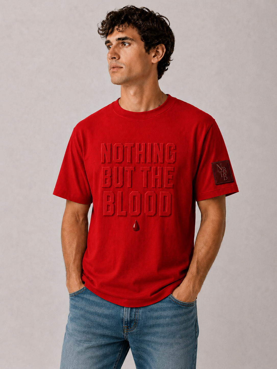 NBTB Tee - Crimson Red