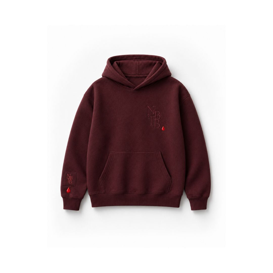 NBTB Hoodie - Wine